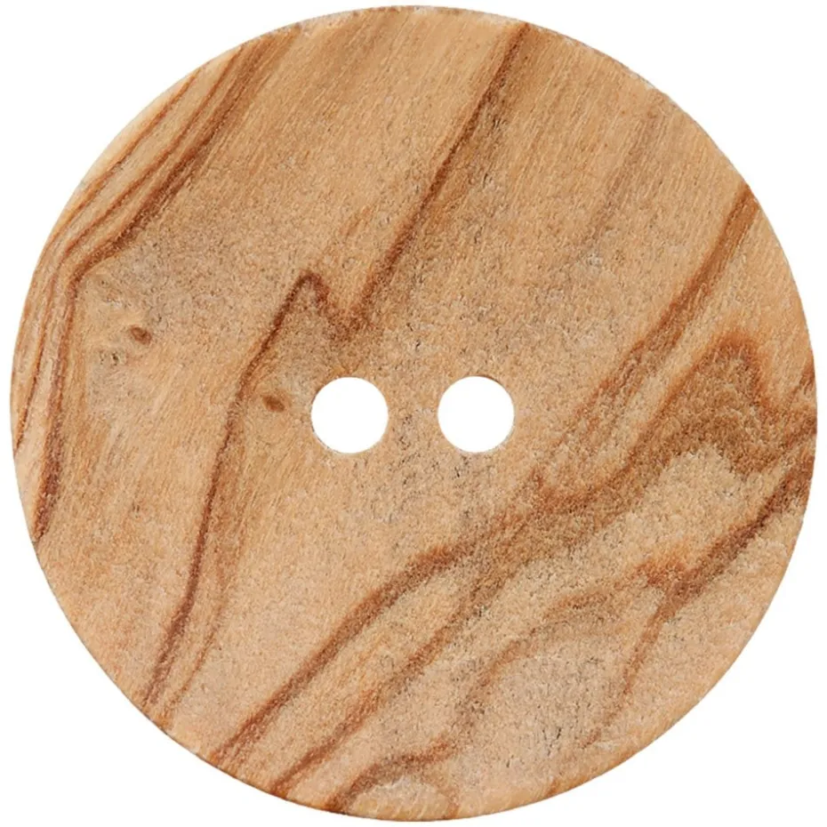 Treknapp 453989 2-hulls – 28mm – 16 Natur
