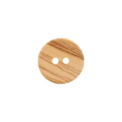 Treknapp 453989 2-hulls – 15mm – 16 Natur