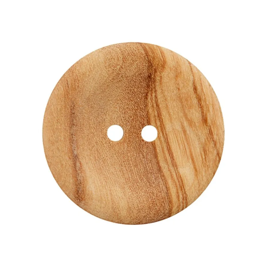 Treknapp 453988 2-hulls – 25mm – 16 Natur