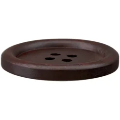 Treknapp 0454118 4-hulls 30mm 80 Sort
