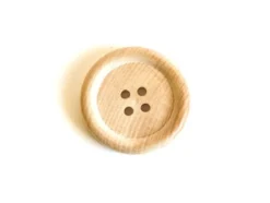 Treknapp – 28mm – Natur Rund
