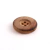 Treknapp – Rund – 4-hull 23mm – Natur