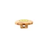 Treknapp 454480 Øyeknapp Ananas – 15mm – 38 Gul