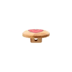 Treknapp 454480 Øyeknapp Jordbær – 15mm – 48 Rød