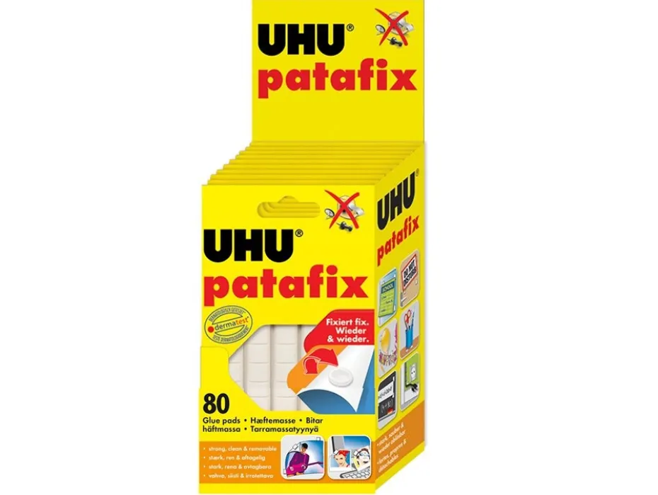 UHU Tac Patafix klebemasse – 80 biter