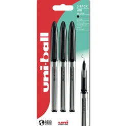 Uni-ball AIR UBA-188 Medium 0,7mm – Blister 3stk Sort