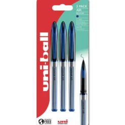 Uni-ball AIR UBA-188 Medium 0,7mm – Blister 3stk Blå