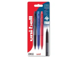Uni-ball Erasable Gel Pen URN-181 07 – 3stk Sort/blå/rød
