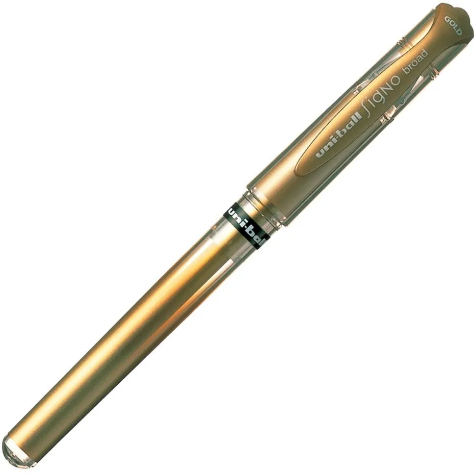 Uni-ball Signo UM-153 – Broad 1,0mm – Gold