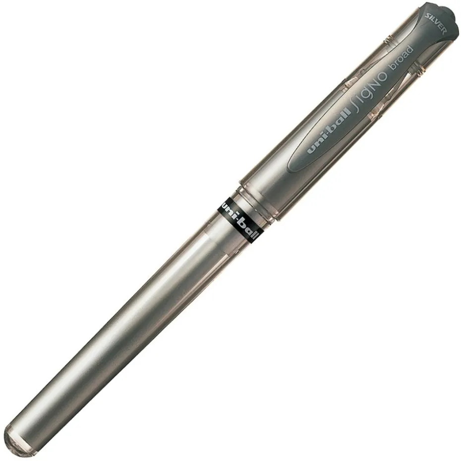Uni-ball Signo UM-153 – Broad 1,0mm – Silver