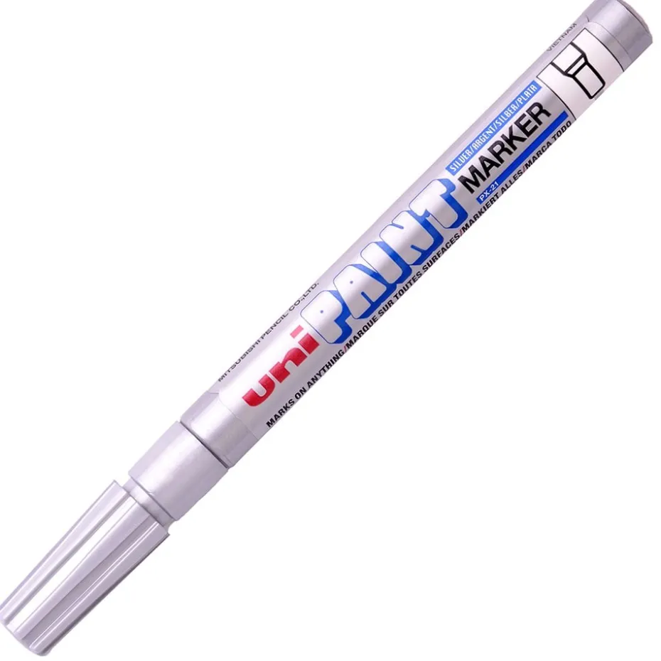 Uni Paint Marker PX-21 Fine 1,2mm – Silver