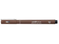 Uni pin Fineliner 01 – Sepia
