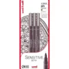 Uni Pin Fineliner Sett 3stk Sensitive Sepia Blister