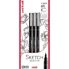Uni Pin Fineliner Sett 3stk Sketch Selection Blister