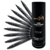 UNI Pin Fineliner – Tube med 9 x Sort – Deep Black