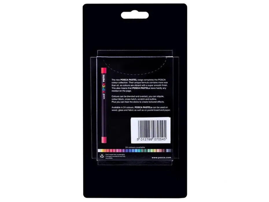 Uni Posca Pastel Mixsett 1 – 12stk