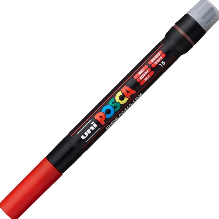 Uni POSCA PCF-350 – Brush tip 1-10mm – 15 Red
