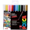 Uni POSCA PCF-350 – Brush tip 1-10mm – Sett Standard 10stk