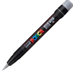 Uni POSCA PCF-350 – Brush tip 1-10mm – 26 Silver