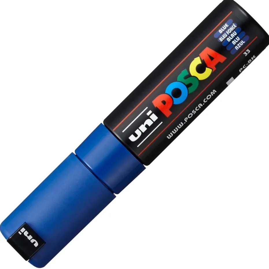 Uni POSCA PC-8K – Chisel 8mm – 33 Blue