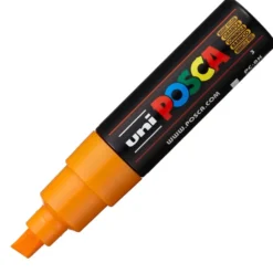 Uni POSCA PC-8K – Chisel 8mm – 3 Bright Yellow