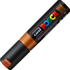 Uni POSCA PC-8K – Chisel 8mm – 42 Bronze
