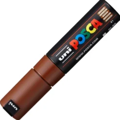 Uni POSCA PC-8K – Chisel 8mm – 21 Brown