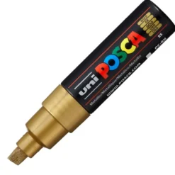 Uni POSCA PC-8K – Chisel 8mm – 25 Gold