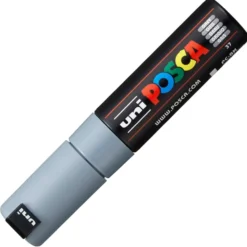 Uni POSCA PC-8K – Chisel 8mm – 37 Grey