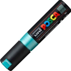 Uni POSCA PC-8K – Chisel 8mm – M6 Metallic Green