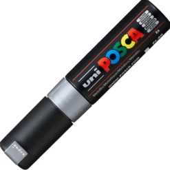 Uni POSCA PC-8K – Chisel 8mm – 26 Silver