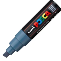 Uni POSCA PC-8K – Chisel 8mm – 61 Slate Grey