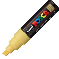 Uni POSCA PC-8K – Chisel 8mm – 73 Straw Yellow