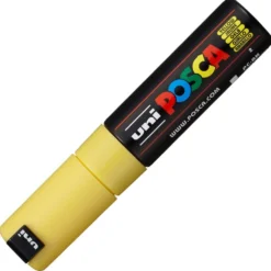 Uni POSCA PC-8K – Chisel 8mm – 2 Yellow