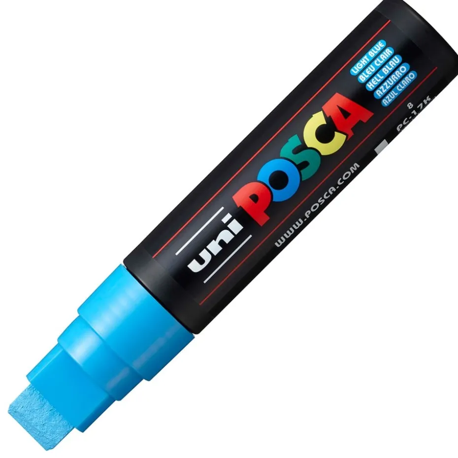 Uni POSCA PC-17K – Extra Broad 15mm – 8 Light Blue