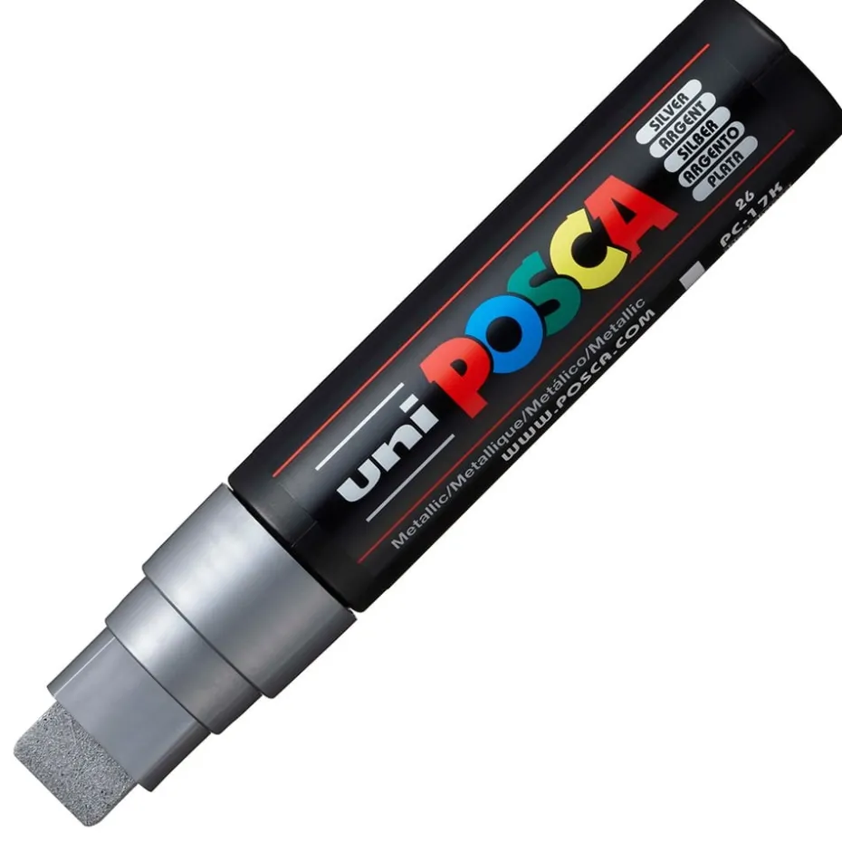 Uni POSCA PC-17K – Extra Broad 15mm – 26 Silver