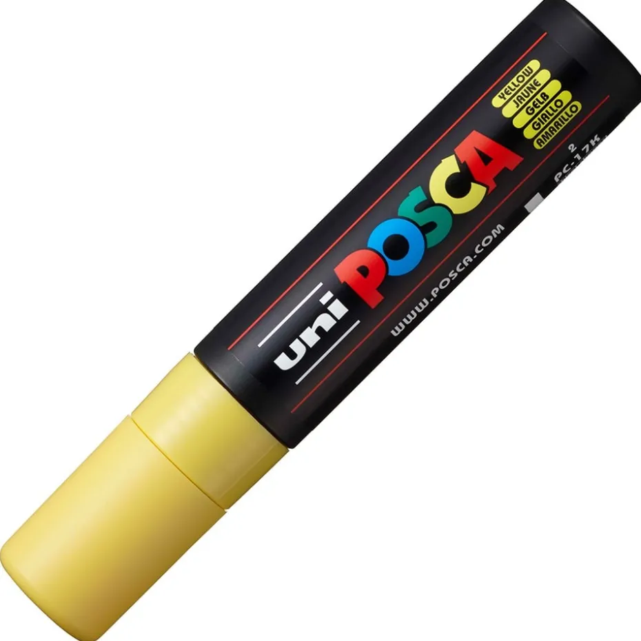 Uni POSCA PC-17K – Extra Broad 15mm – 2 Yellow