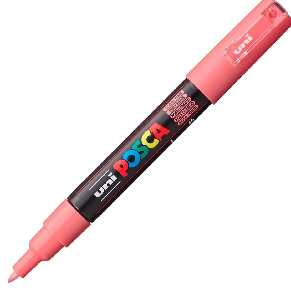 Uni POSCA PC-1M – Extra-Fine 0,7-1mm – 66 Coral Pink