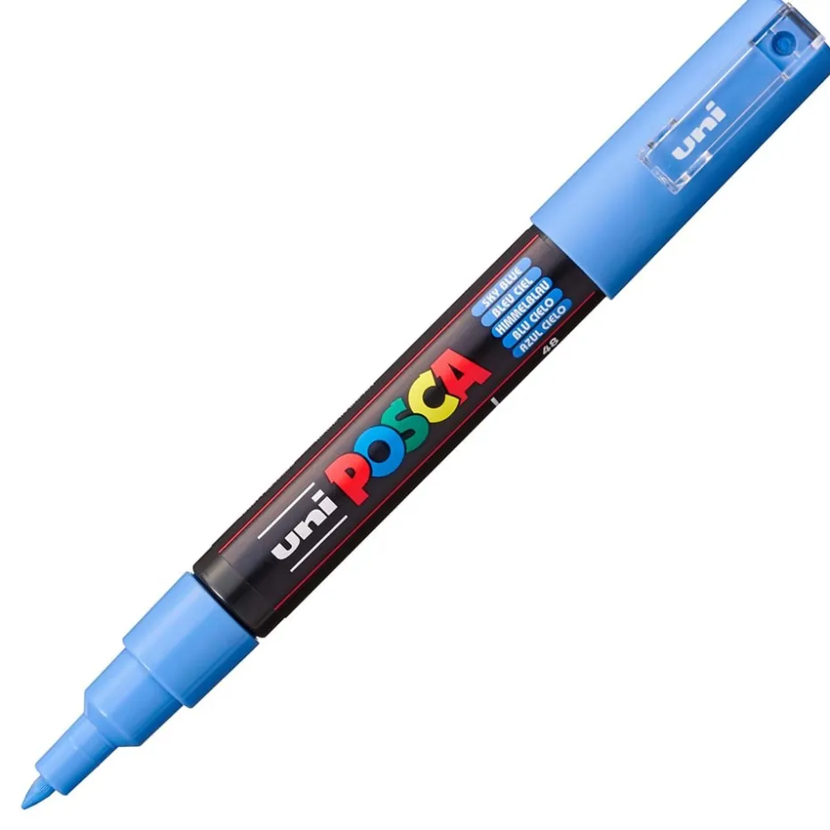 Uni POSCA PC-1M – Extra-Fine 0,7-1mm – 48 Sky Blue