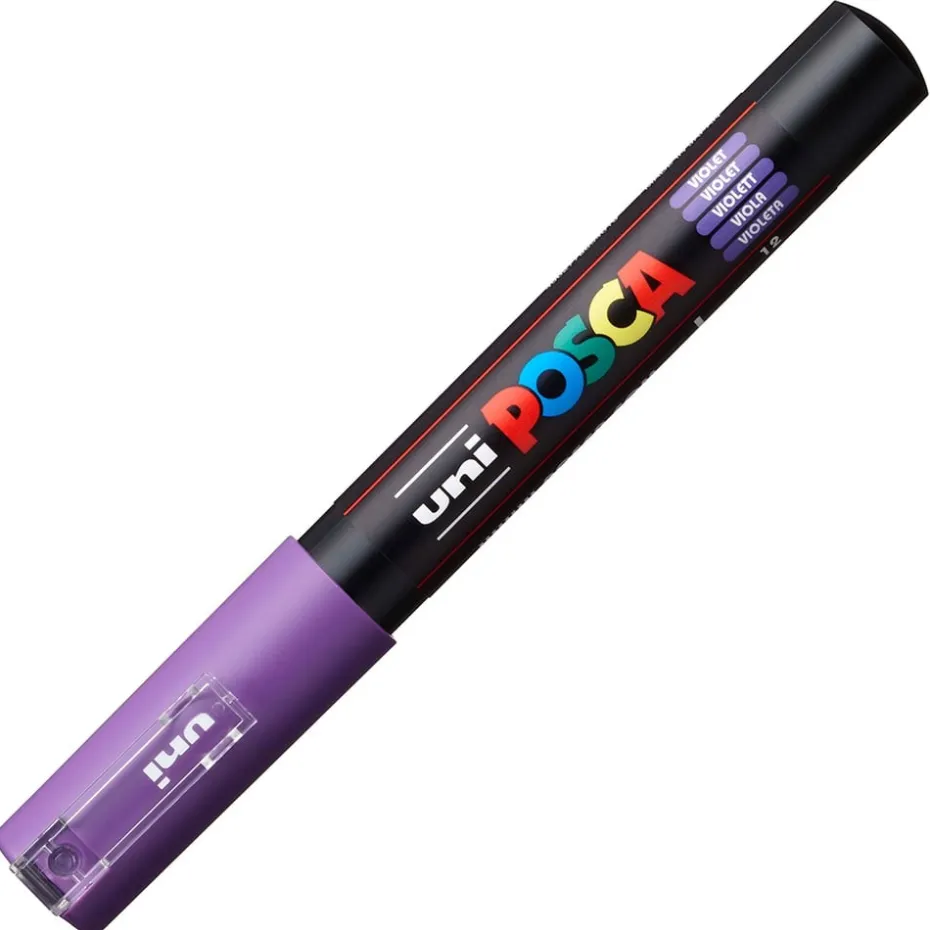 Uni POSCA PC-1M – Extra-Fine 0,7-1mm – 12 Violet