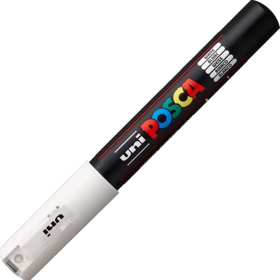 Uni POSCA PC-1M – Extra-Fine 0,7-1mm – 1 White