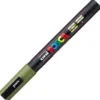 Uni POSCA PC-3M – Fine 0,9-1,3mm – 7 Khaki Green