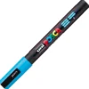 Uni POSCA PC-3M – Fine 0,9-1,3mm – 8 Light Blue