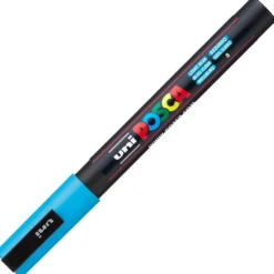 Uni POSCA PC-3M – Fine 0,9-1,3mm – 8 Light Blue