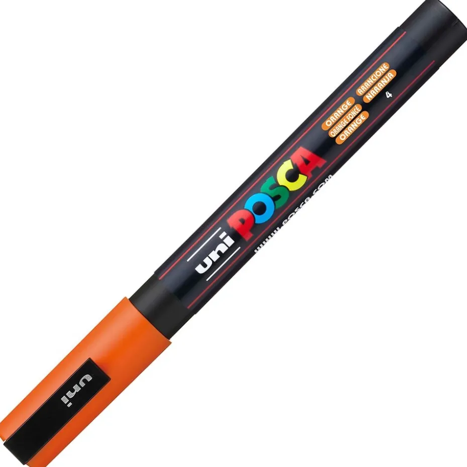 Uni POSCA PC-3M – Fine 0,9-1,3mm – 4 Orange