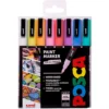 Uni POSCA PC-3M – Fine 0,9-1,3mm – Sett Pastell 8stk