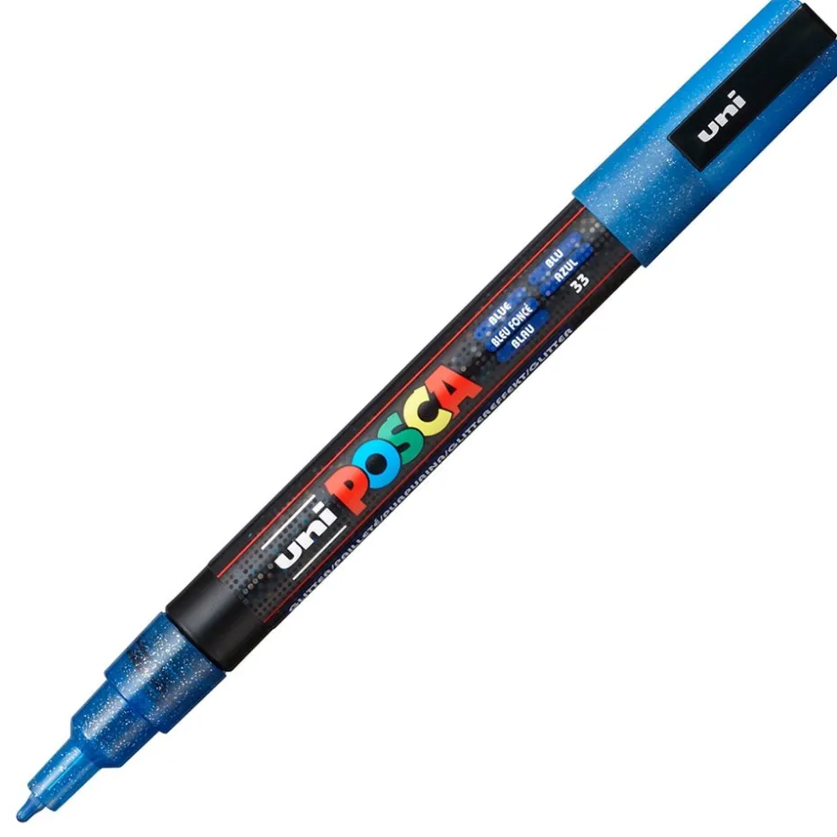 Uni POSCA PC-3M – Fine 0,9-1,3mm – 33 Sparkling Blue