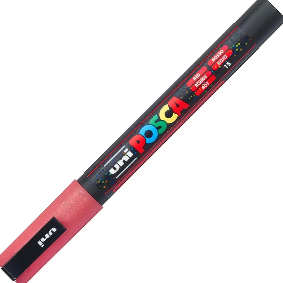 Uni POSCA PC-3M – Fine 0,9-1,3mm – 15 Sparkling Red