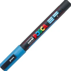 Uni POSCA PC-3M – Fine 0,9-1,3mm – 8 Sparkling Light Blue