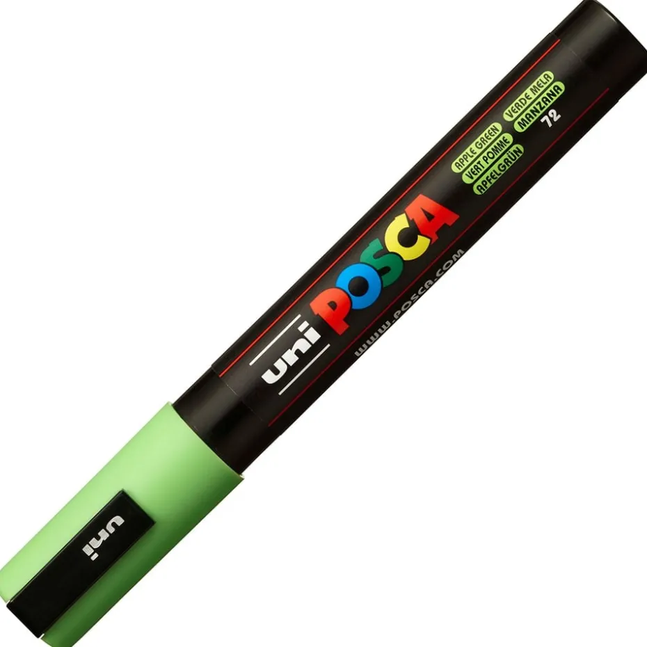 Uni POSCA PC-5M – Medium 1,8-2,5mm – 72 Apple Green